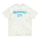 JIMOTOE Wear Local Japanの富士吉田市 FUJI YOSHIDA CITY Organic Cotton T-Shirt