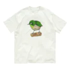 森図鑑の[森図鑑] メジロ Organic Cotton T-Shirt