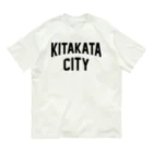 JIMOTOE Wear Local Japanの喜多方市 KITAKATA CITY オーガニックコットンTシャツ