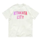 JIMOTOE Wear Local Japanの喜多方市 KITAKATA CITY オーガニックコットンTシャツ