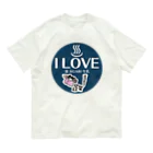 温泉が好き！～温泉グッズのお店～の温泉大好き！湯上りの牛乳最高 Organic Cotton T-Shirt