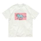 泥と暮らしのネコケラトプス（カラーA） Organic Cotton T-Shirt
