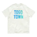 JIMOTOE Wear Local Japanの東郷町 TOGO TOWN オーガニックコットンTシャツ