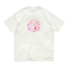 あいくと獣人と魔法の杖のまじ病みうさぎ オーガニックコットンTシャツ