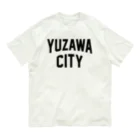 JIMOTOE Wear Local Japanの湯沢市 YUZAWA CITY オーガニックコットンTシャツ