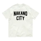 JIMOTO Wear Local Japanの中野市 NAKANO CITY オーガニックコットンTシャツ