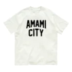 JIMOTO Wear Local Japanの奄美市 AMAMI CITY オーガニックコットンTシャツ