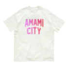 JIMOTO Wear Local Japanの奄美市 AMAMI CITY オーガニックコットンTシャツ