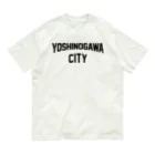 JIMOTOE Wear Local Japanの吉野川市 YOSHINOGAWA CITY Organic Cotton T-Shirt