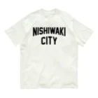 JIMOTOE Wear Local Japanの西脇市 NISHIWAKI CITY Organic Cotton T-Shirt