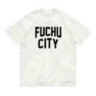 JIMOTO Wear Local Japanの府中市 FUCHU CITY オーガニックコットンTシャツ