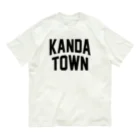 JIMOTOE Wear Local Japanの苅田町 KANDA TOWN オーガニックコットンTシャツ