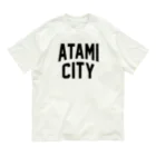 JIMOTOE Wear Local Japanの熱海市 ATAMI CITY オーガニックコットンTシャツ