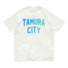 JIMOTO Wear Local Japanの田村市 TAMURA CITY オーガニックコットンTシャツ