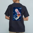 JapaneseArt Yui Shopの海月のワルツ オーガニックコットンTシャツ