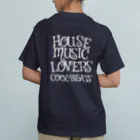 coolbeats🐝💓のHouse Music Lovers オーガニックコットンTシャツ