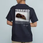 Let's go vegan!のTerrified Organic Cotton T-Shirt