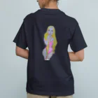 水彩屋のパツキンおねぃさん オーガニックコットンTシャツ