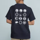ANANI UKULELEのねこ家紋 Organic Cotton T-Shirt