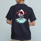 RMk→D (アールエムケード)の扇扇桔梗 オーガニックコットンTシャツ