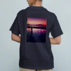 ゆめみがち部、部室の夕暮れルビィ色 オーガニックコットンTシャツ