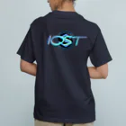 IOST_Supporter_CharityのIOST（バックプリントシリーズ）【ホッパーデザイン】 オーガニックコットンTシャツ