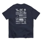 DESIGN 7483のHARD WORK FES オーガニックコットンTシャツ