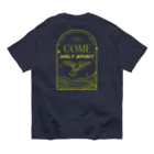 jeje-roomのACTS1:8  yellow Organic Cotton T-Shirt