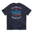 kg_shopの[★バック] Saitama -Vintage- (濃色Tシャツ専用) オーガニックコットンTシャツ