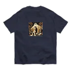 kotpopのOwl and knowledge Organic Cotton T-Shirt