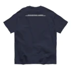 マツナガマサエの未来人歳三　白 Organic Cotton T-Shirt