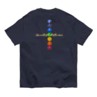 💖宇宙整体♪🌈♪こころからだチャンネル♪💖の宇宙曼荼羅ミラクルバージョン オーガニックコットンTシャツ