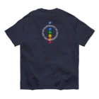 💖宇宙整体♪🌈♪こころからだチャンネル♪💖のParticles are the manifestation of light Organic Cotton T-Shirt