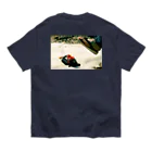 eisbahnのASSETSUシリーズ　危機一発RENEWAL Organic Cotton T-Shirt