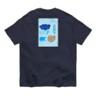 1999のブルースクリーン オーガニックコットンTシャツ