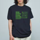 KAWAGOE GRAPHICSの競馬の脚質 オーガニックコットンTシャツ