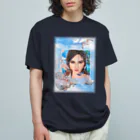【ホラー専門店】ジルショップの縦長/サマーガール Organic Cotton T-Shirt