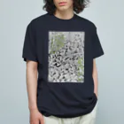  階段、花、炎のhanataba!!!!!uramennhawithkusamura Organic Cotton T-Shirt