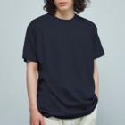LalaHangeulの白虎の仔　ハングル版　バックプリント Organic Cotton T-Shirt