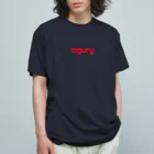 hirokoaraiのstandard red Ryo オーガニックコットンTシャツ