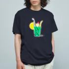 かず乃子のシュワシュワ（fizzy） オーガニックコットンTシャツ