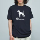 bow and arrow のワイマラナー Organic Cotton T-Shirt