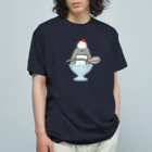 ゆきおのアデリーペンギン/かき氷 Organic Cotton T-Shirt