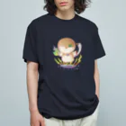 shiro￤ほわふにゃ屋さんのおチュンの秘められしちから。 オーガニックコットンTシャツ