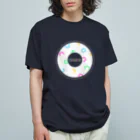 ぱるちゃのdonut(ドーナツ)カラフルver. Organic Cotton T-Shirt