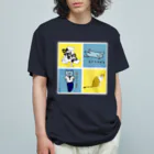 ロジローの4者集結！RANDOM・白背景 オーガニックコットンTシャツ