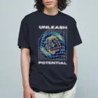 NeoNestの"Unleash Potential" Graphic Tee & Merch Organic Cotton T-Shirt