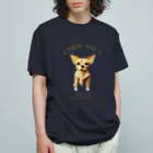 totesbags_n_t-shiirtsn_second（トーツバッグス＆ティーシャッツン_セカンド））のおりがみチワワ Organic Cotton T-Shirt