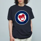 ROYAL BEAR FORCEのRoundel (Royal Bear Force) オーガニックコットンTシャツ