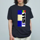 ろくもんせんの115系　電車車両　 Organic Cotton T-Shirt